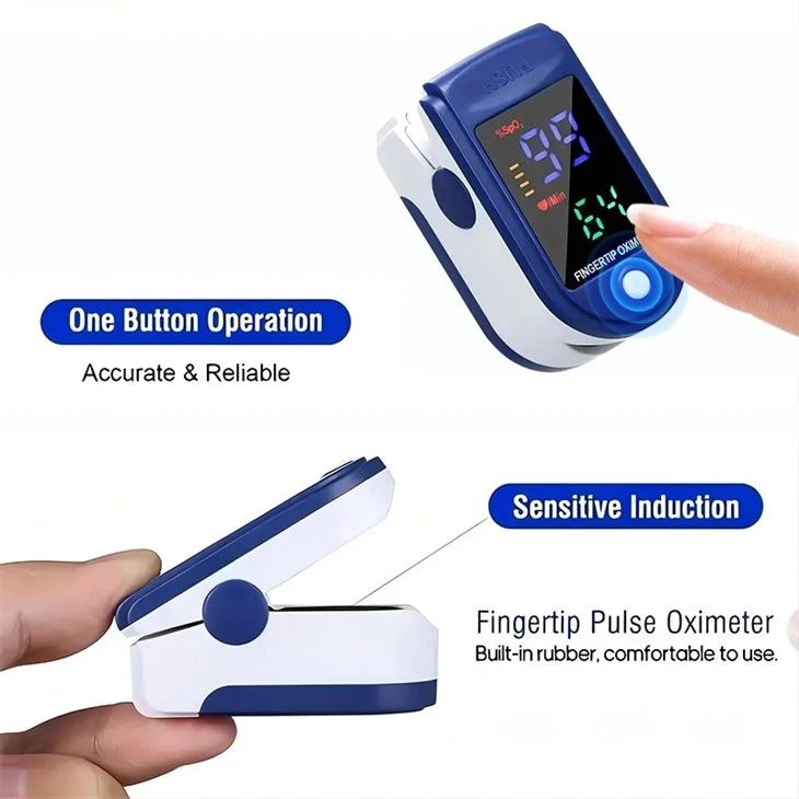 Portable Digital Fingertip Pulse Oximeter